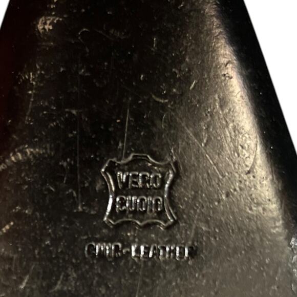 Bruno Magli VTG Satin 2.5" Heel Women's 7.5B Pump Black Italy Classic Capsule - Picture 8 of 8